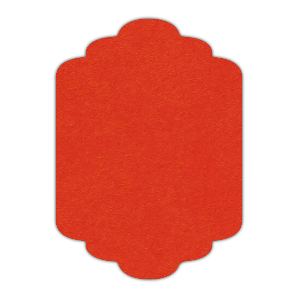 CMYK Print on Chili Pepper Cardstock | Shape P36 | 4.25" x 5.5"