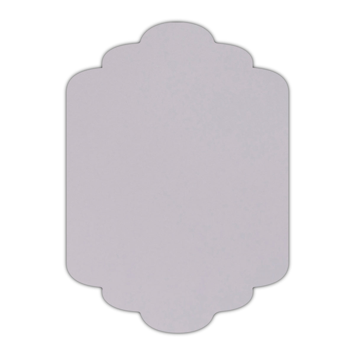 CMYK Print on Shimmer Kunzite Cardstock | Shape P36 | 11" x 14"