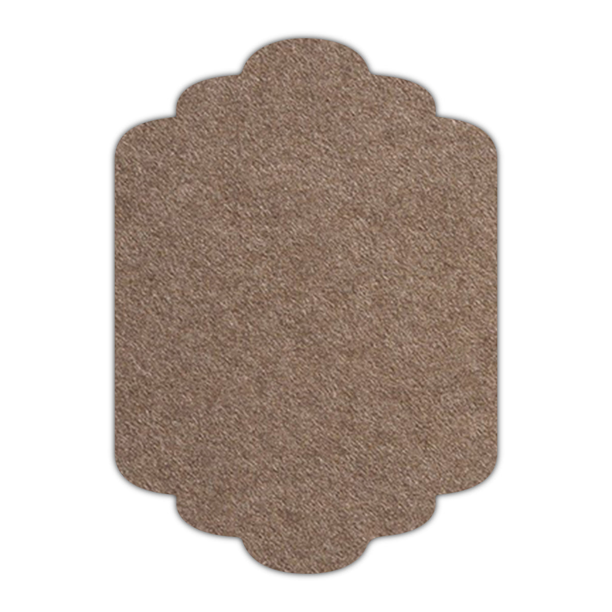 CMYK Print on Walnut Cardstock | Shape P36 | 2" x 3.5"