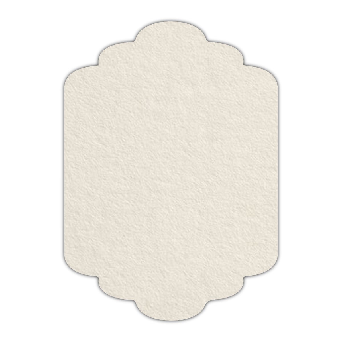 CMYK Print on *Signature Cream Cardstock | Shape P36 | 3" x 5"