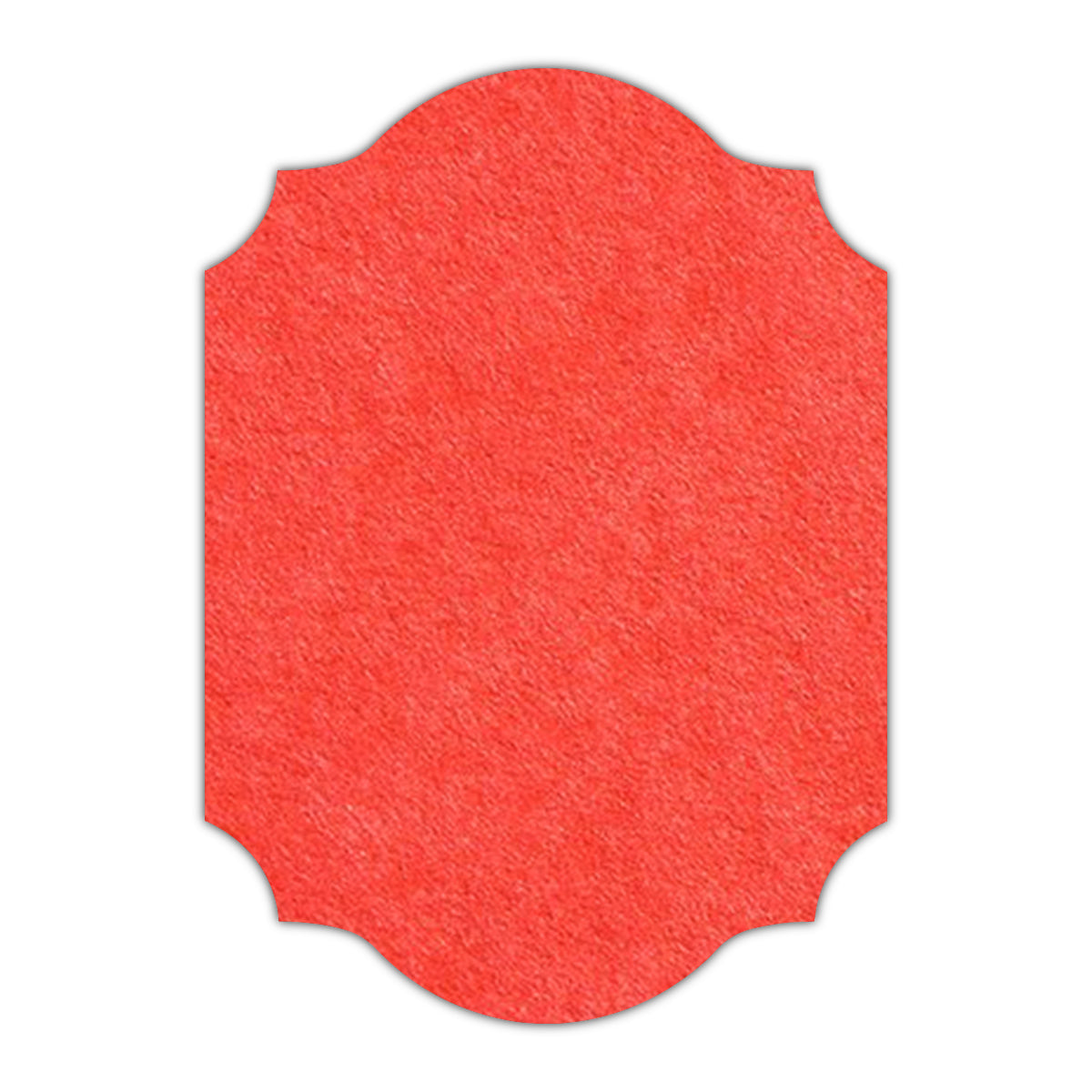 CMYK Print on Cayenne Cardstock | Shape P37 | 3" x 4"