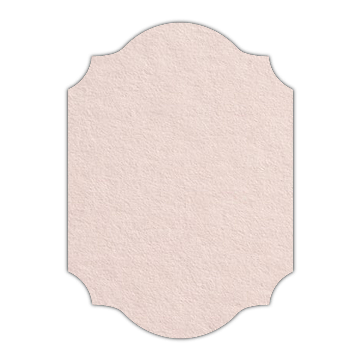 CMYK Print on Chardonnay Cardstock | Shape P37 | 8" x 10"