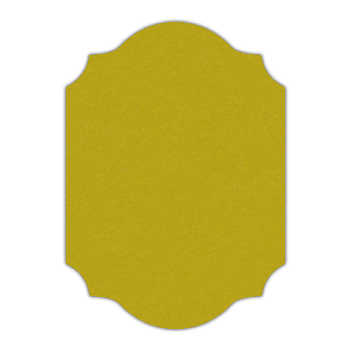 CMYK Print on Kiwi Cardstock | Shape P37 | 3.5" x 5"
