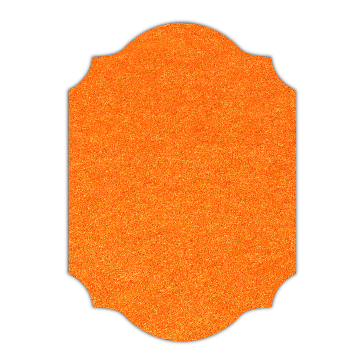 CMYK Print on Mandarin Cardstock | Shape P37 | 2" x 3"