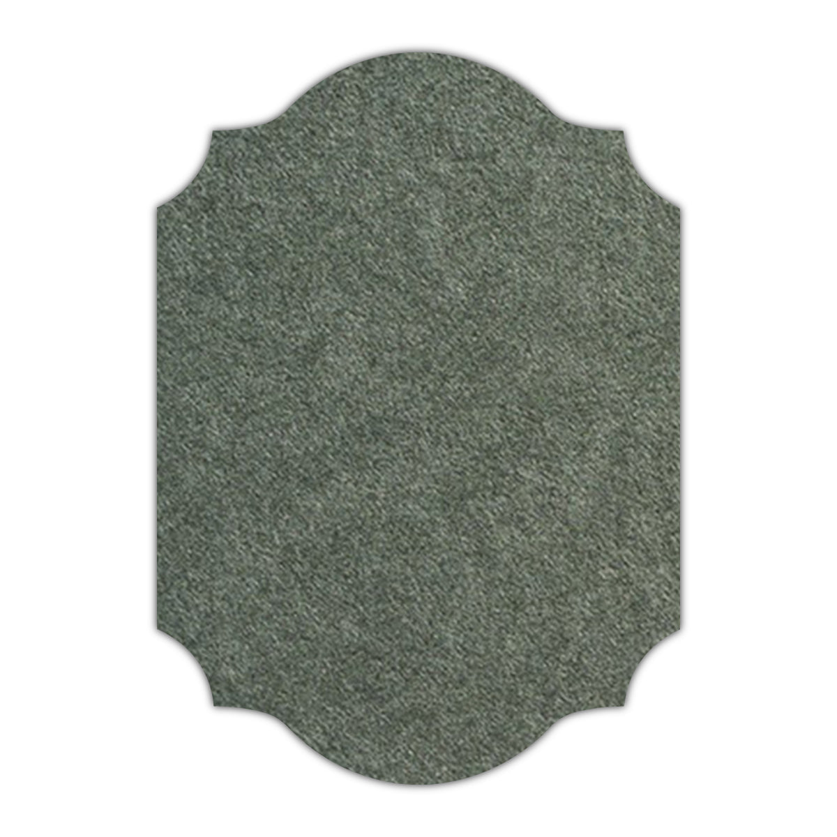 CMYK Print on Seedling Green Cardstock | Shape P37 | 11" x 14"