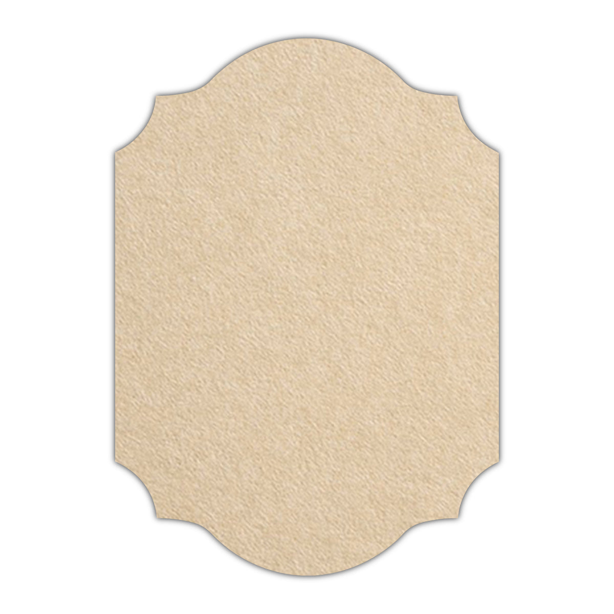 CMYK Print on Wheat Cardstock | Shape P37 | 11" x 14"