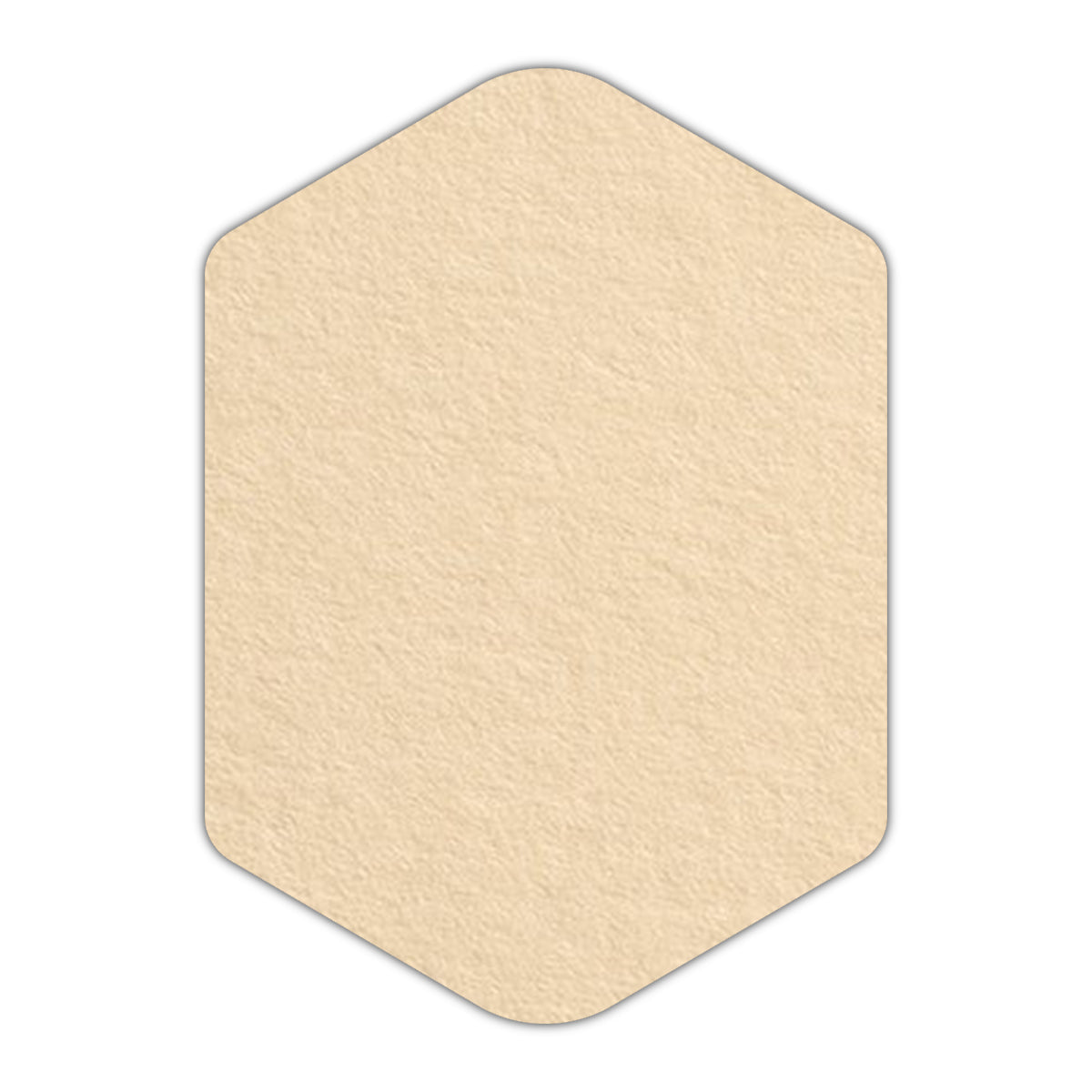 CMYK Print on Antique Ivory Cardstock | Shape P3 | 2" x 3"