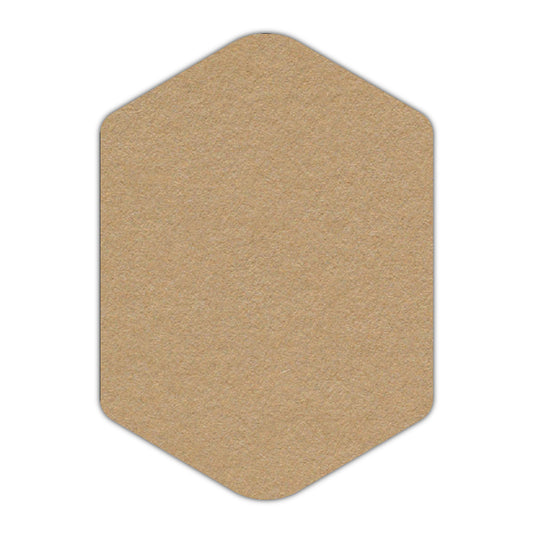 CMYK Print on Camel Cardstock | Shape P3 | 3" x 4"