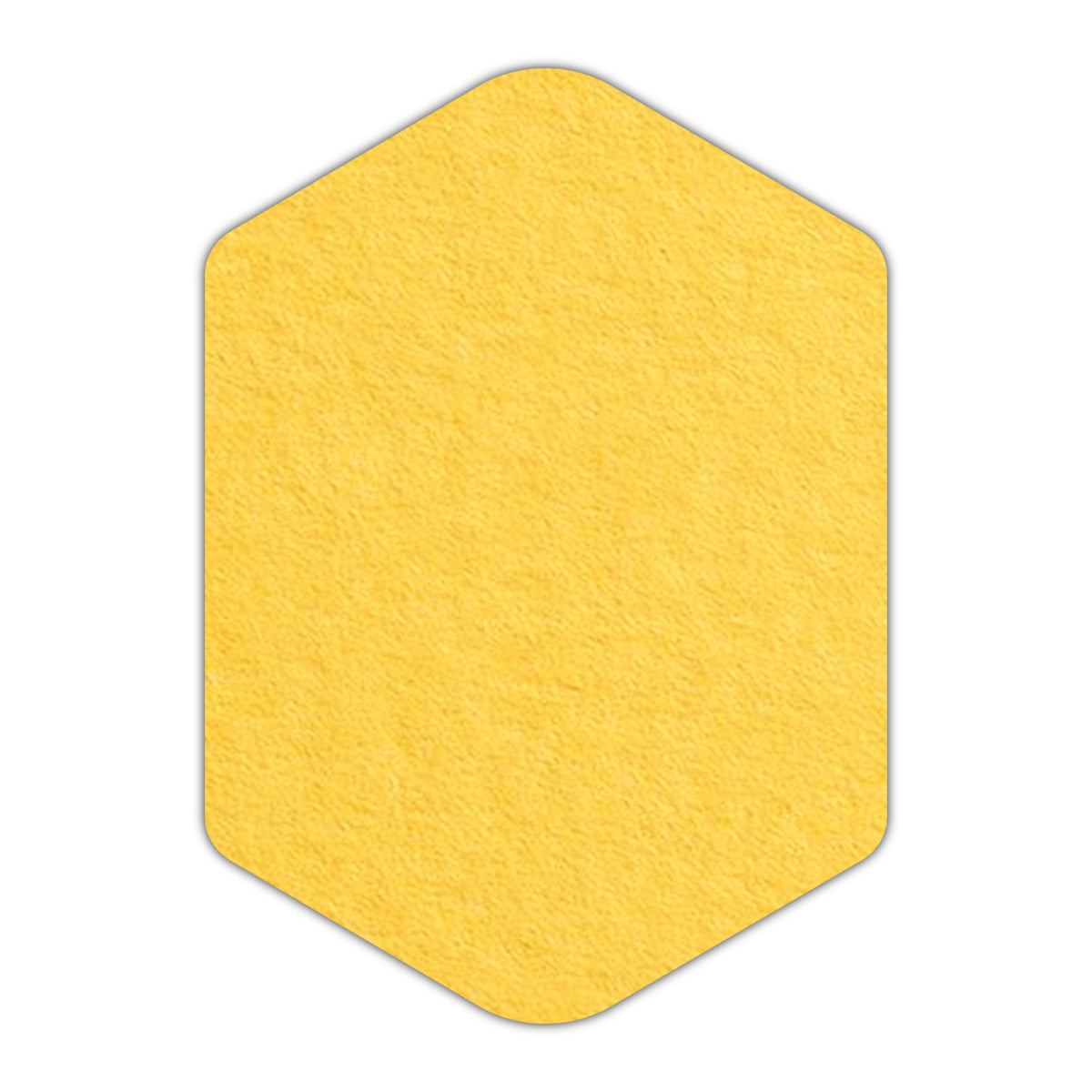 CMYK Print on Canary Yellow Cardstock | Shape P3 | 3.5" x 5"