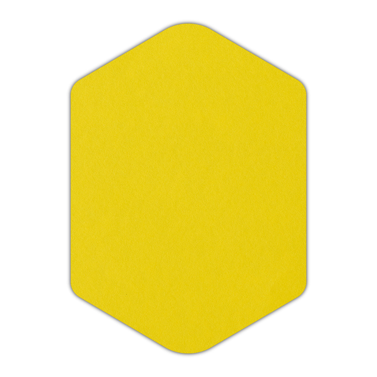 CMYK Print on Factory Yellow Cardstock | Shape P3 | 8" x 10"