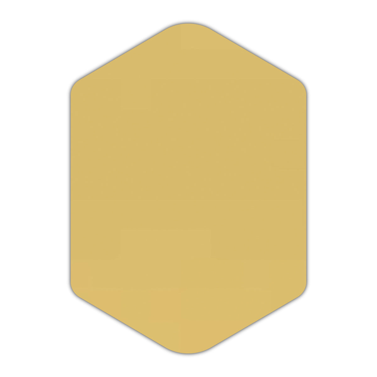 CMYK Print on Shimmer Gold Cardstock | Shape P3 | 5" x 7"