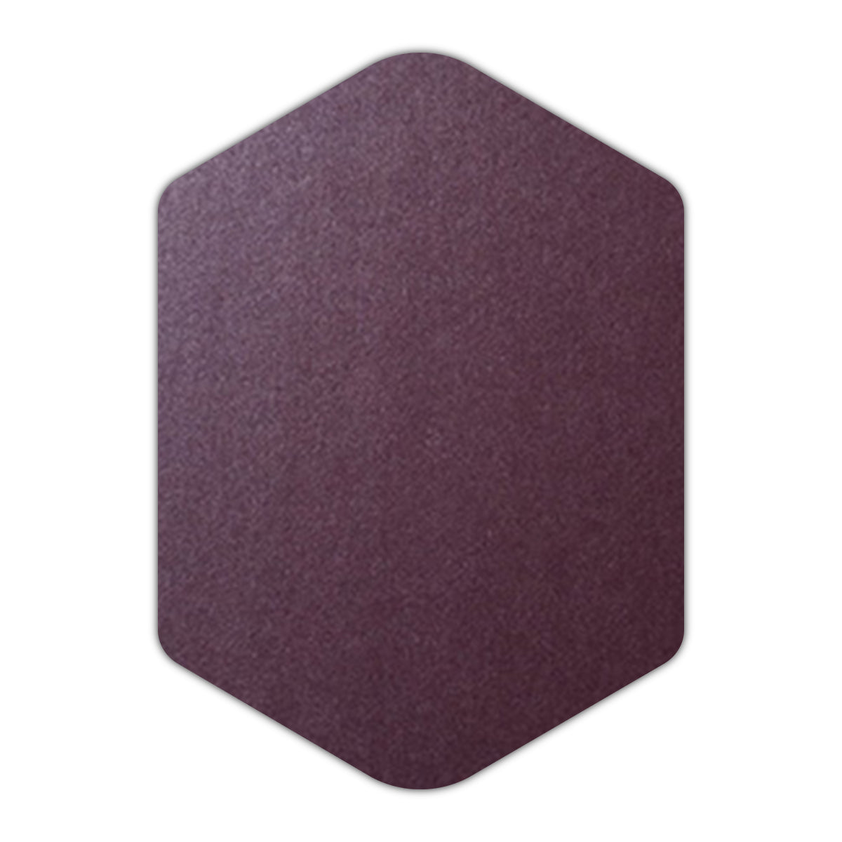 CMYK Print on Shimmer Ruby Cardstock | Shape P3 | 2" x 3"