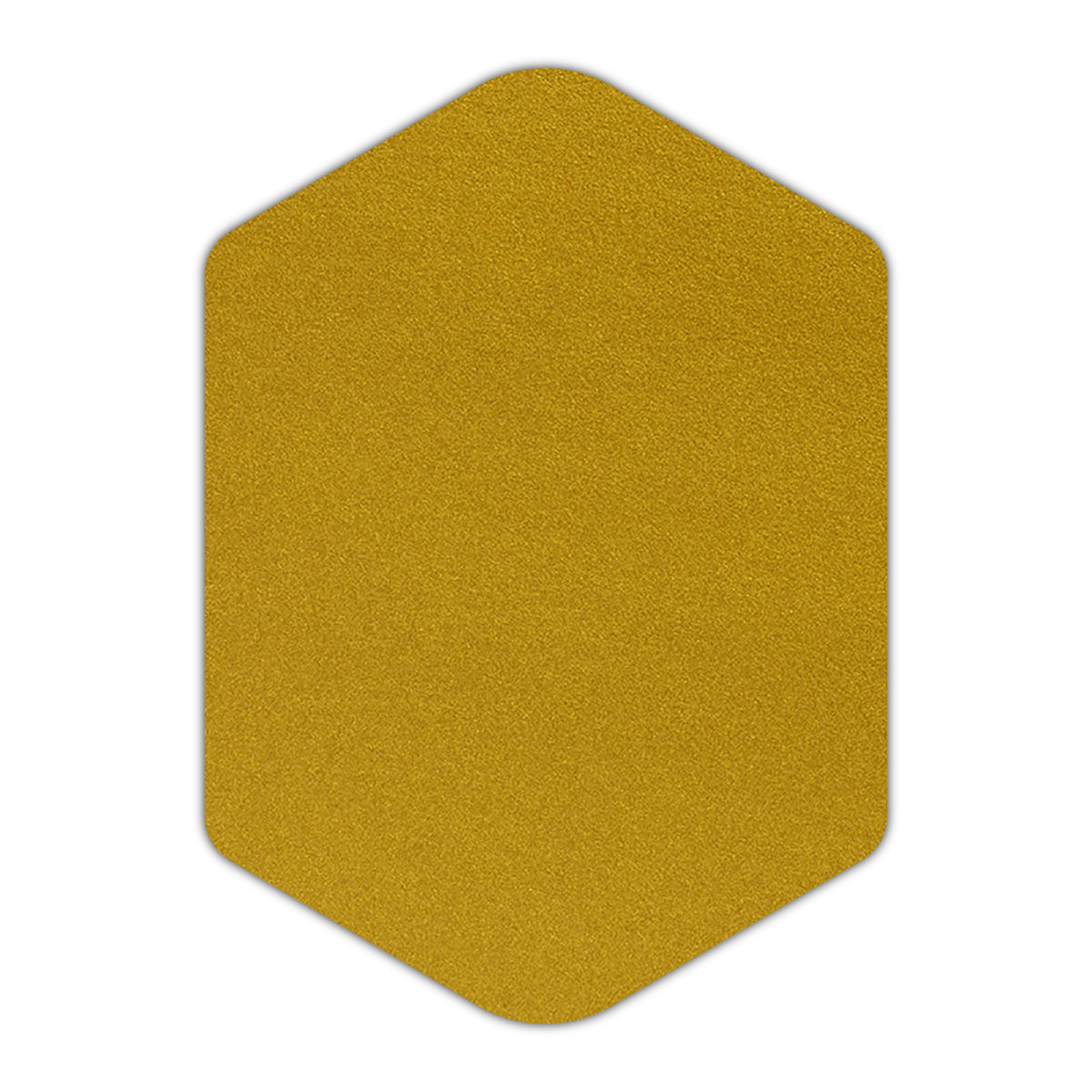 CMYK Print on Shimmer Super Gold Cardstock | Shape P3 | 2" x 3"