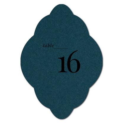 Individually Personalized Wedding Prints on Diecut Cardstock - Shape P40
