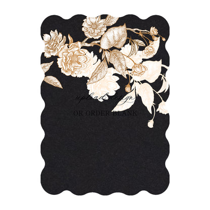 Custom Wedding Prints on Diecut Shaped Cardstock | Shape P49