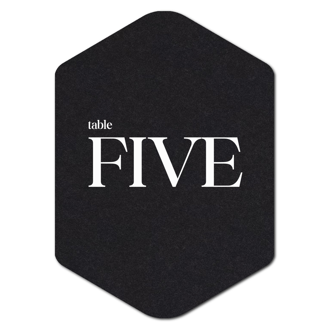 Individually Personalized Wedding Prints on Diecut Cardstock - Shape P4