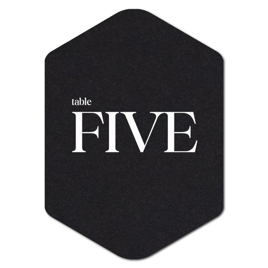 Individually Personalized Wedding Prints on Diecut Cardstock - Shape P4
