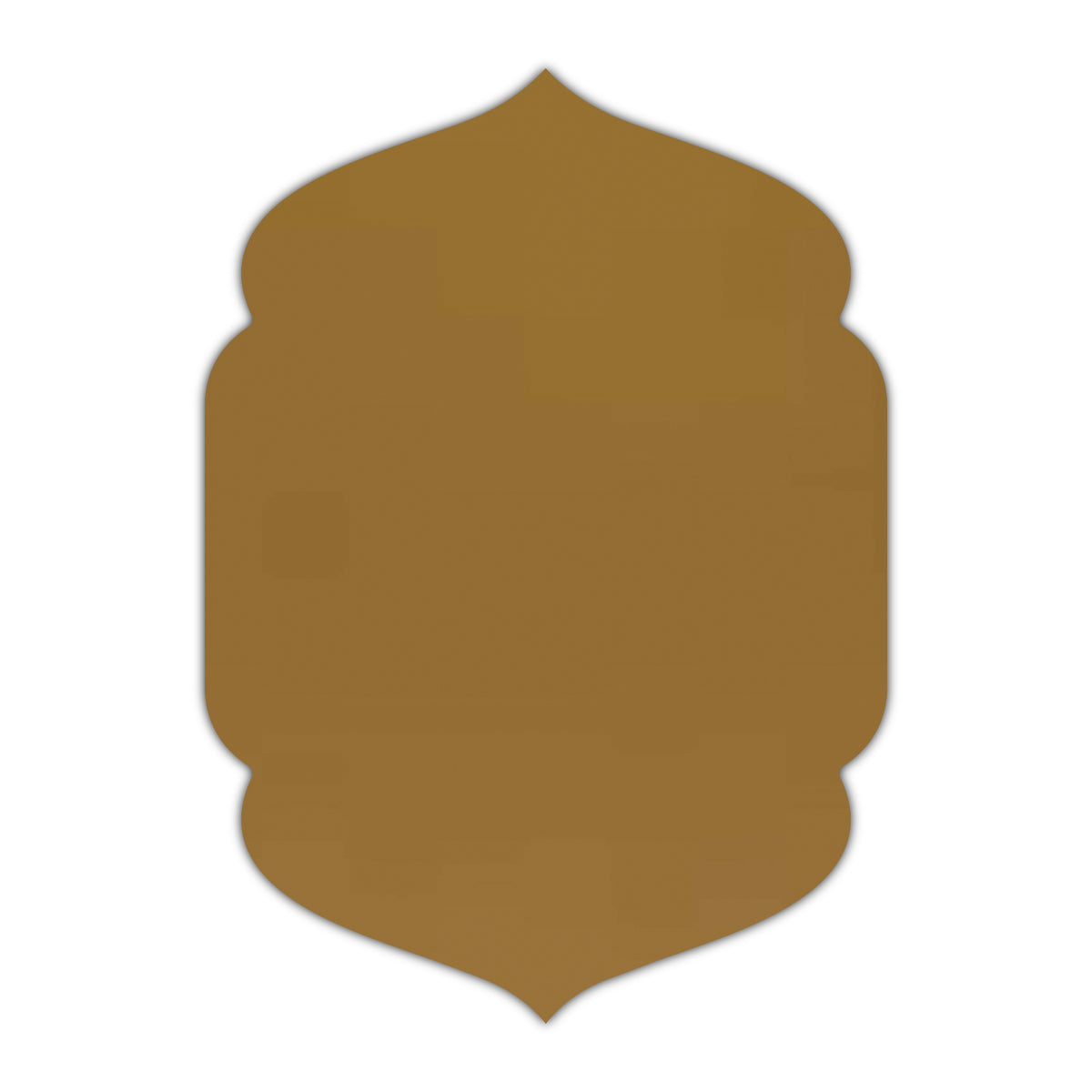 CMYK Print on Shimmer Antique Gold Cardstock | Shape P4 | 5.5" x 8.5"