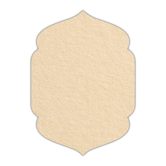 11GLOWZ17 MANGO Print on Antique Ivory Cardstock | Shape P4 | 5.5" x 8.5"