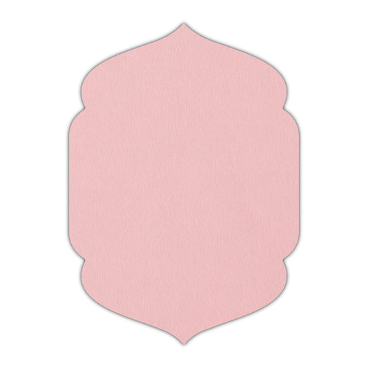 11GLOWZ17 MANGO Print on Candy Pink Cardstock | Shape P4 | 5.5" x 8.5"
