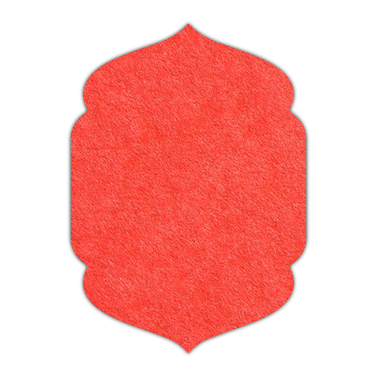 CMYK Print on Cayenne Cardstock | Shape P4 | 2" x 3"