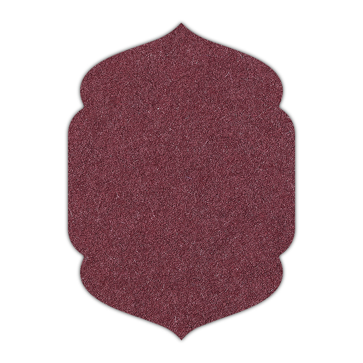 CMYK Print on Claret Cardstock | Shape P4 | 11" x 14"