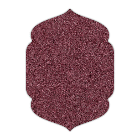 11GLOWZ17 MANGO Print on Claret Cardstock | Shape P4 | 5.5" x 8.5"