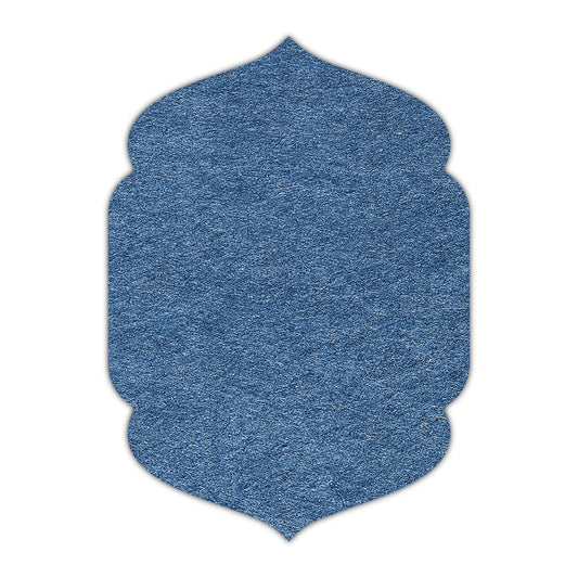 11GLOWZ17 MANGO Print on Cobalt Cardstock | Shape P4 | 5.5" x 8.5"