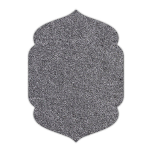 11GLOWZ17 MANGO Print on Cobblestone Gray Cardstock | Shape P4 | 5.5" x 8.5"