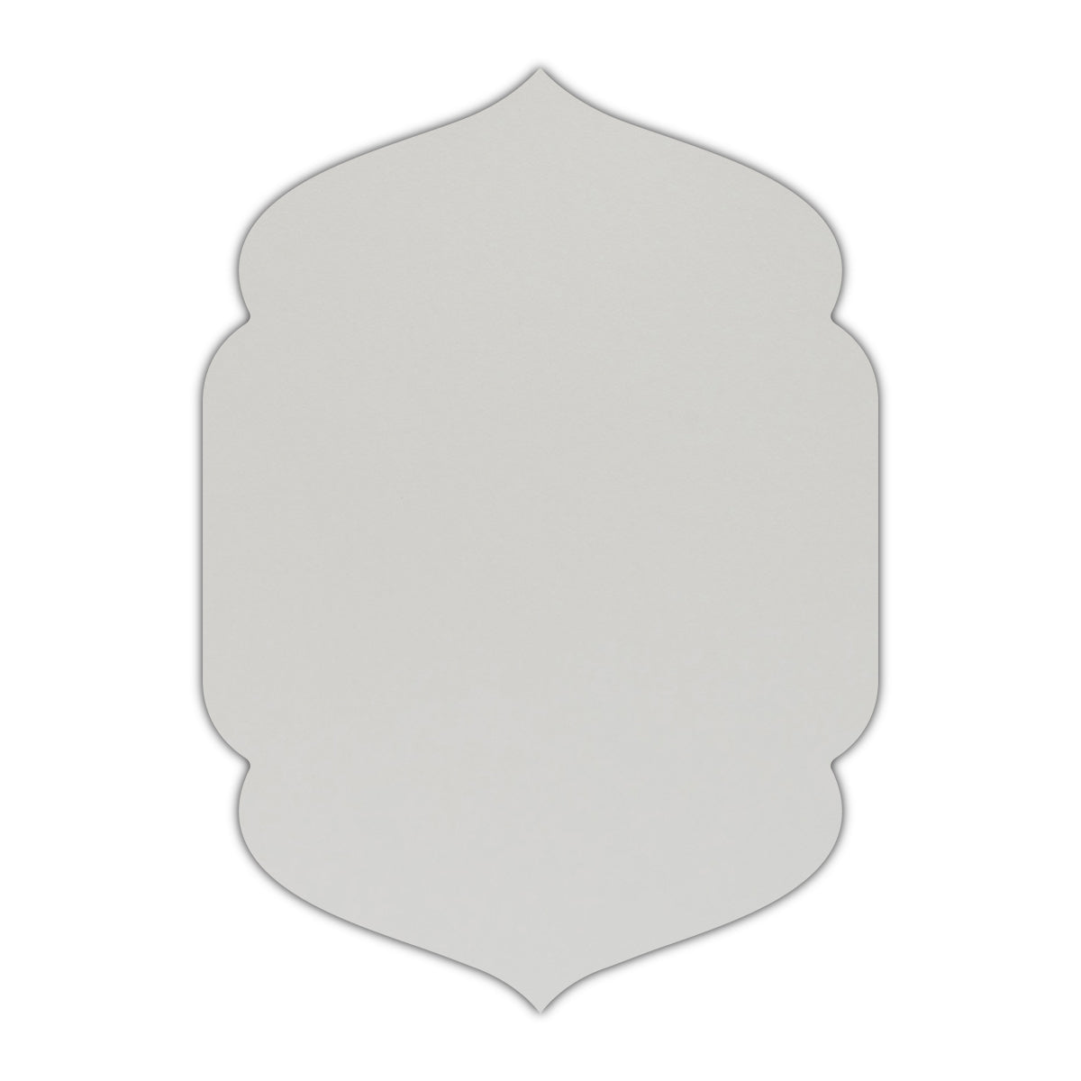 CMYK Print on Shimmer Diamond Cardstock | Shape P4 | 3" x 4"