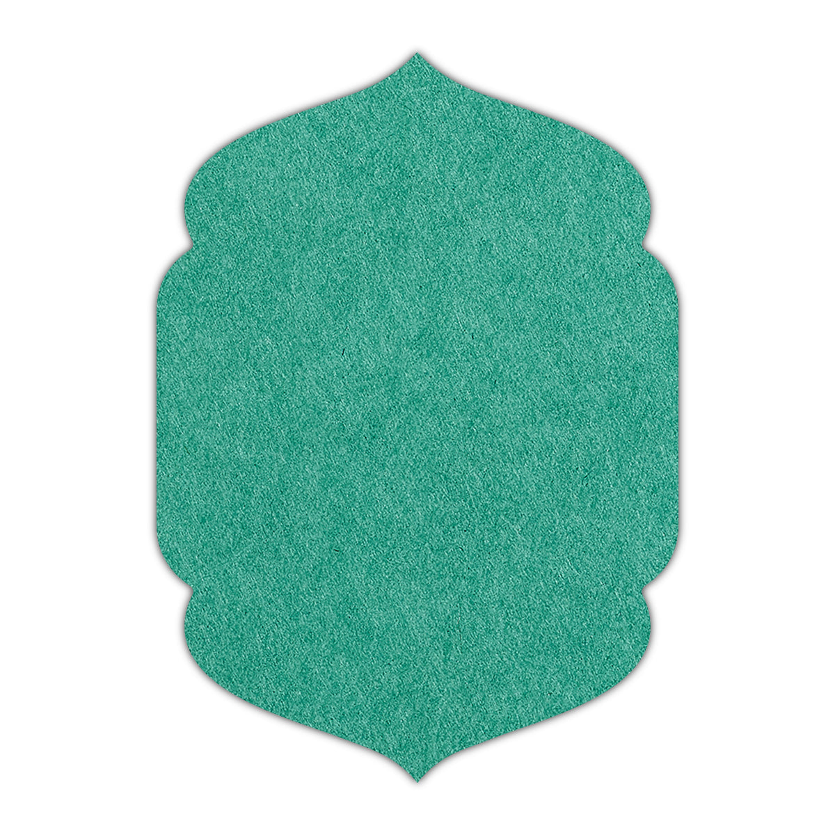 CMYK Print on Emerald Cardstock | Shape P4 | 5" x 7"