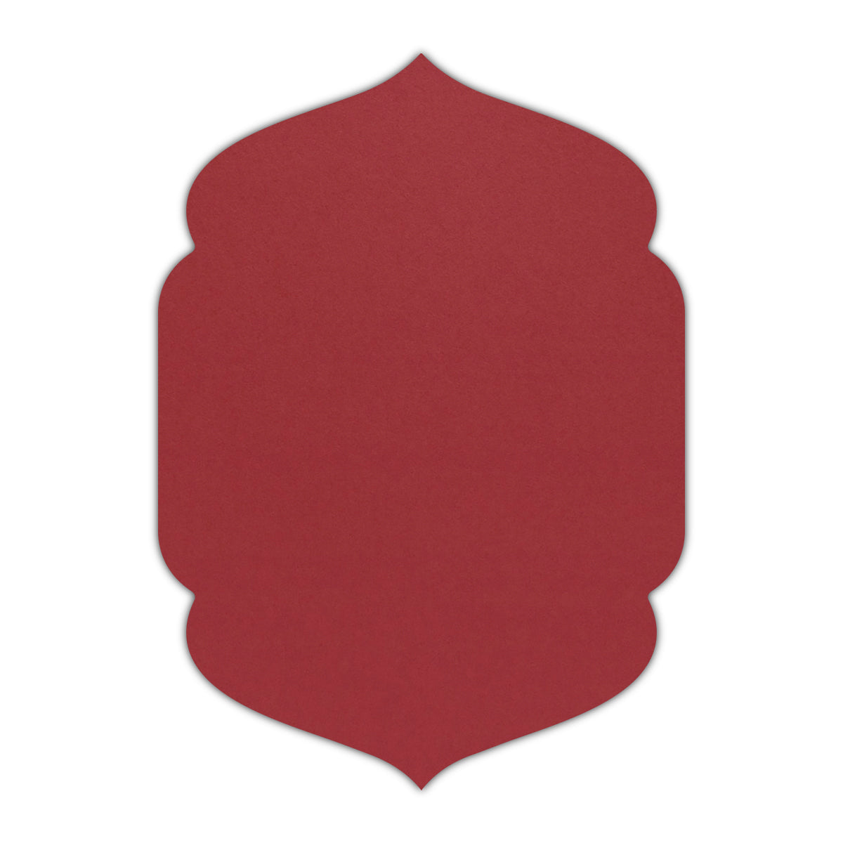 CMYK Print on Shimmer Mars Cardstock | Shape P4 | 2" x 3"