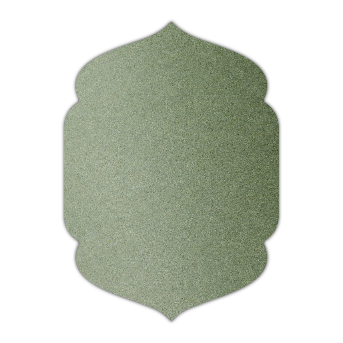 CMYK Print on Mid Green Cardstock | Shape P4 | 11" x 17"