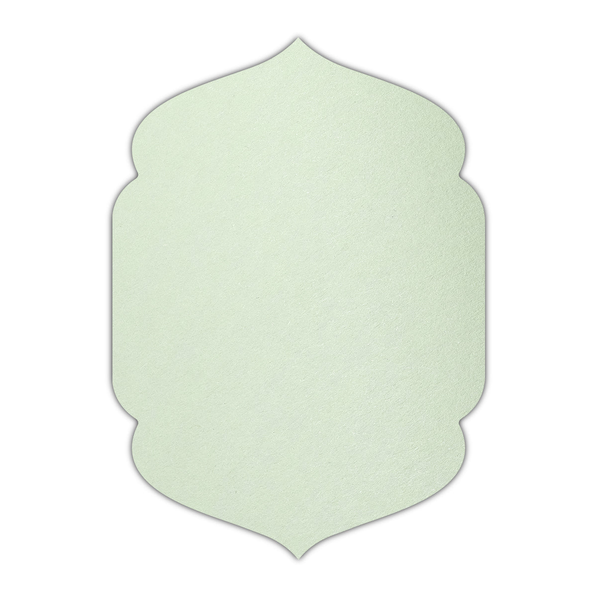 CMYK Print on Pistachio Cardstock | Shape P4 | 8" x 10"