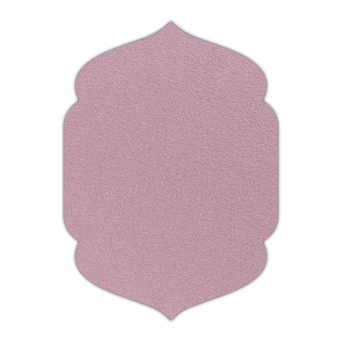 CMYK Print on Shimmer Rose Gold Cardstock | Shape P4 | 11" x 17"