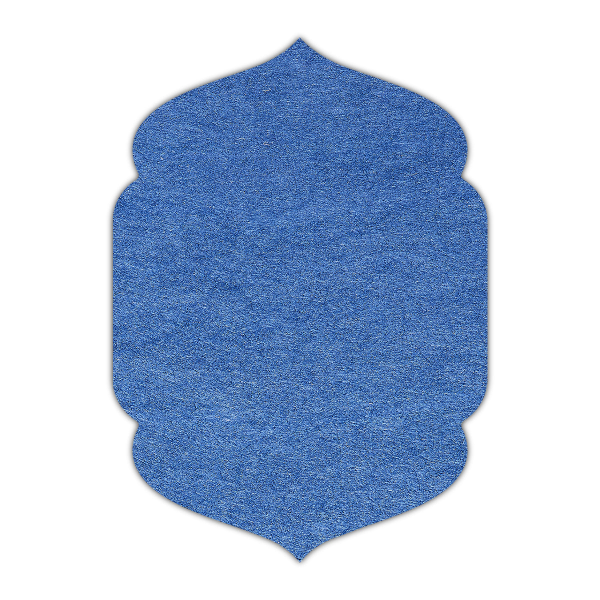 CMYK Print on Sapphire Cardstock | Shape P4 | 2" x 3.5"