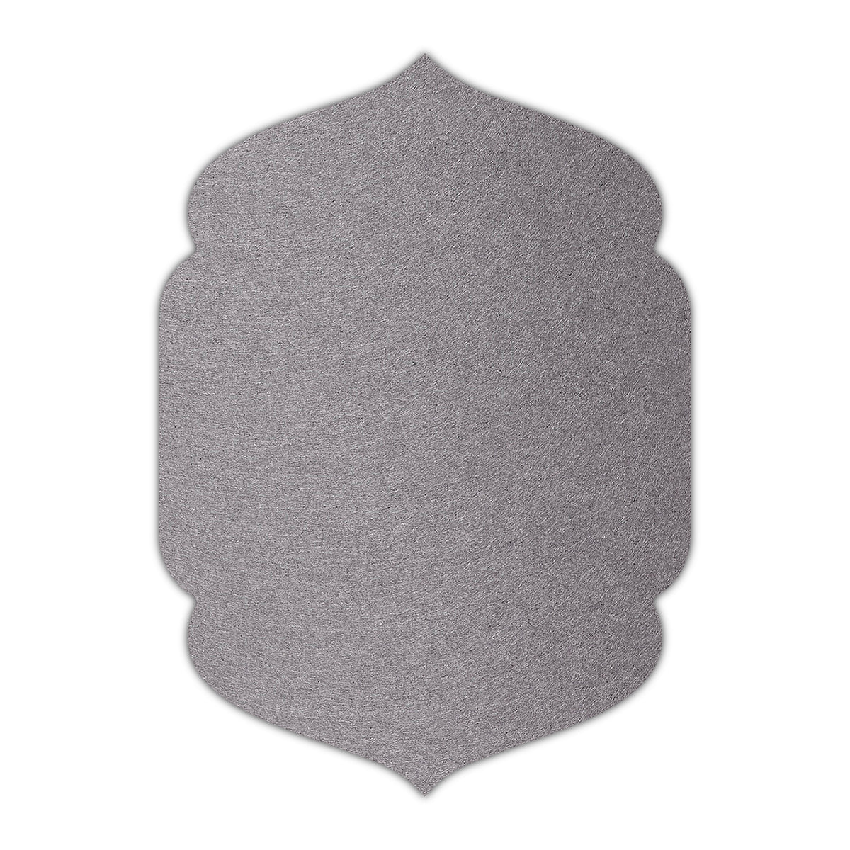 CMYK Print on Smoke Cardstock | Shape P4 | 3" x 4"