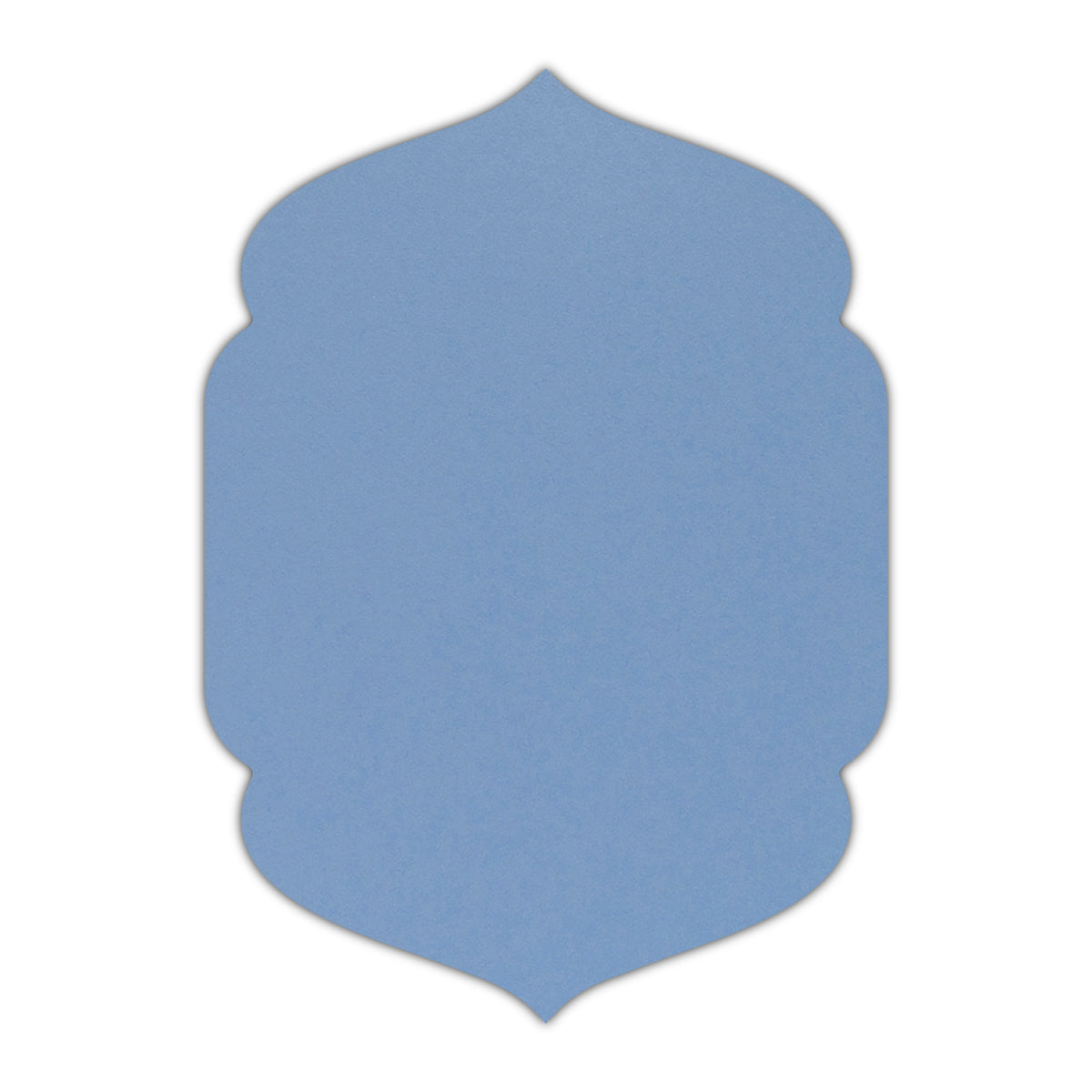 CMYK Print on Shimmer Vista Cardstock | Shape P4 | 2" x 3"