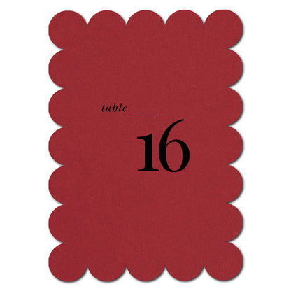 Individually Personalized Wedding Prints on Diecut Cardstock - Shape P50