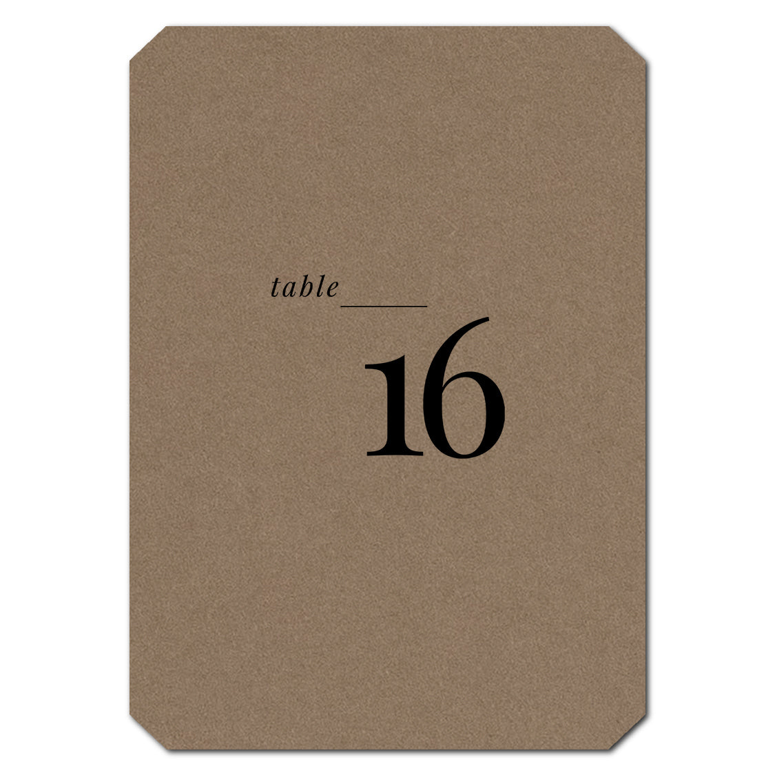 Individually Personalized Wedding Prints on Diecut Cardstock - Shape P53