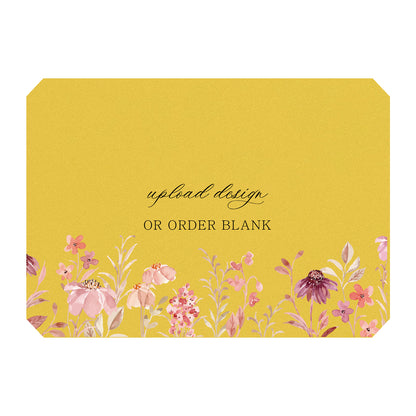 Custom Wedding Prints on Diecut Shaped Cardstock | Shape P53