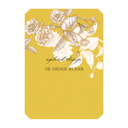 Custom Wedding Prints on Diecut Shaped Cardstock | Shape P53