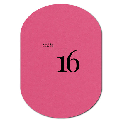Individually Personalized Wedding Prints on Diecut Cardstock - Shape P54