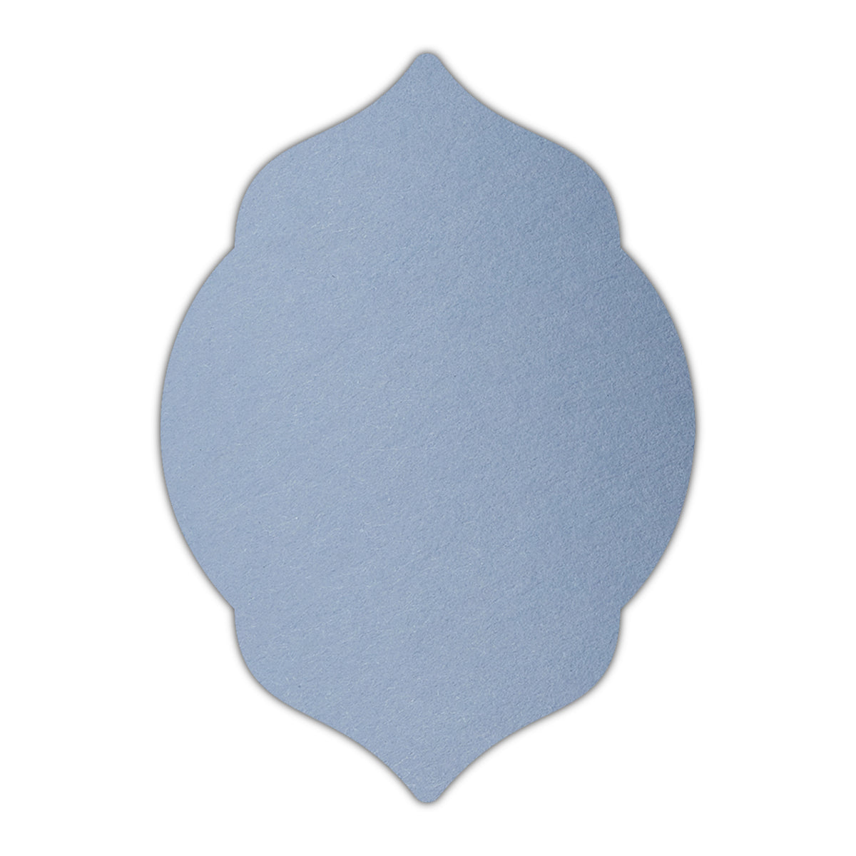 CMYK Print on Azure Blue Cardstock | Shape P5 | 6" x 9"