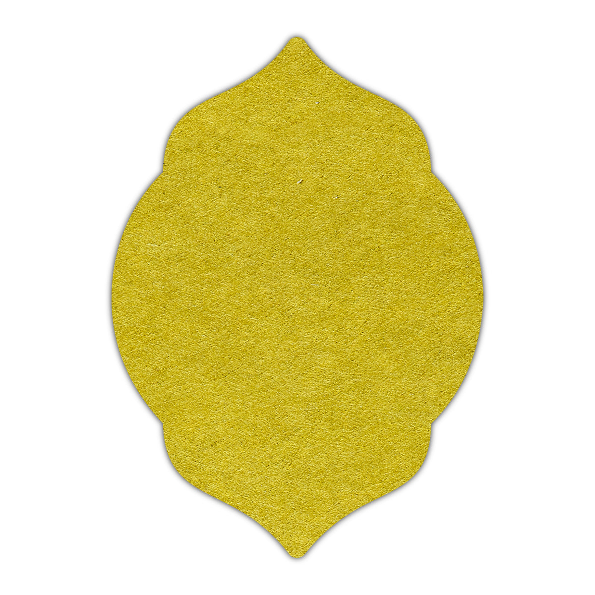 CMYK Print on Chartreuse Cardstock | Shape P5 | 6" x 9"