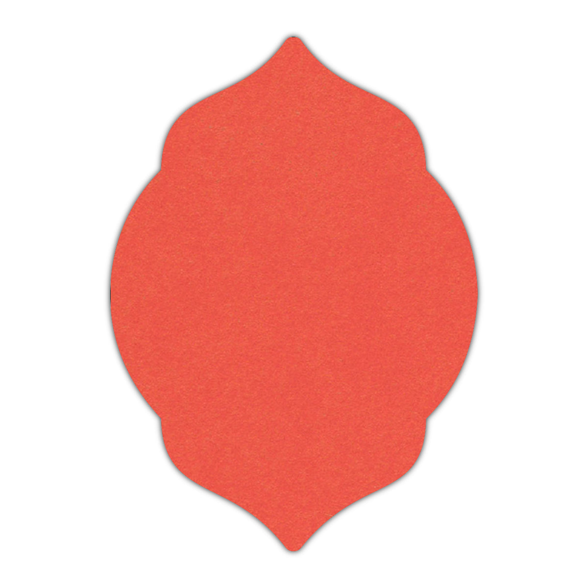 CMYK Print on Coral Cardstock | Shape P5 | 12" x 18"