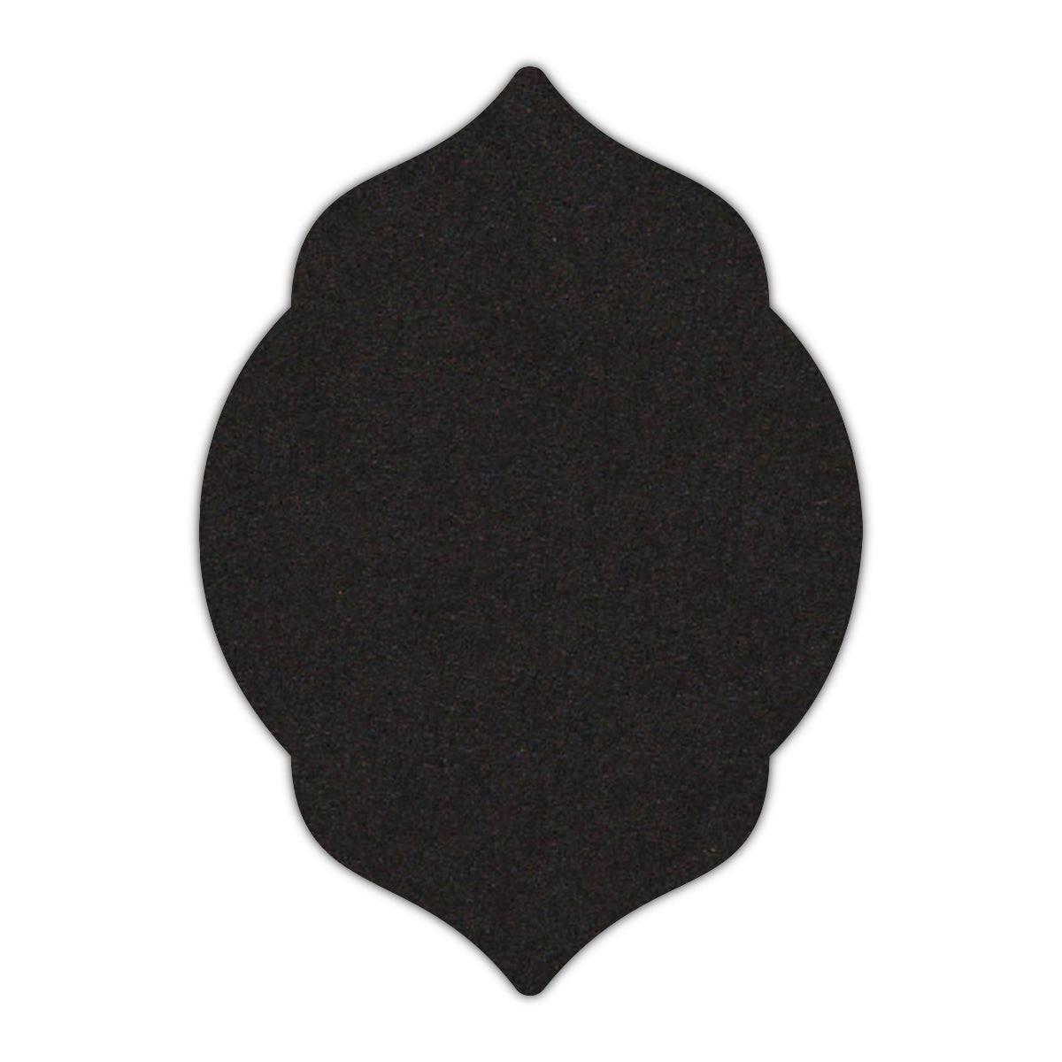 CMYK Print on Deep Black Cardstock | Shape P5 | 8.5" x 11"