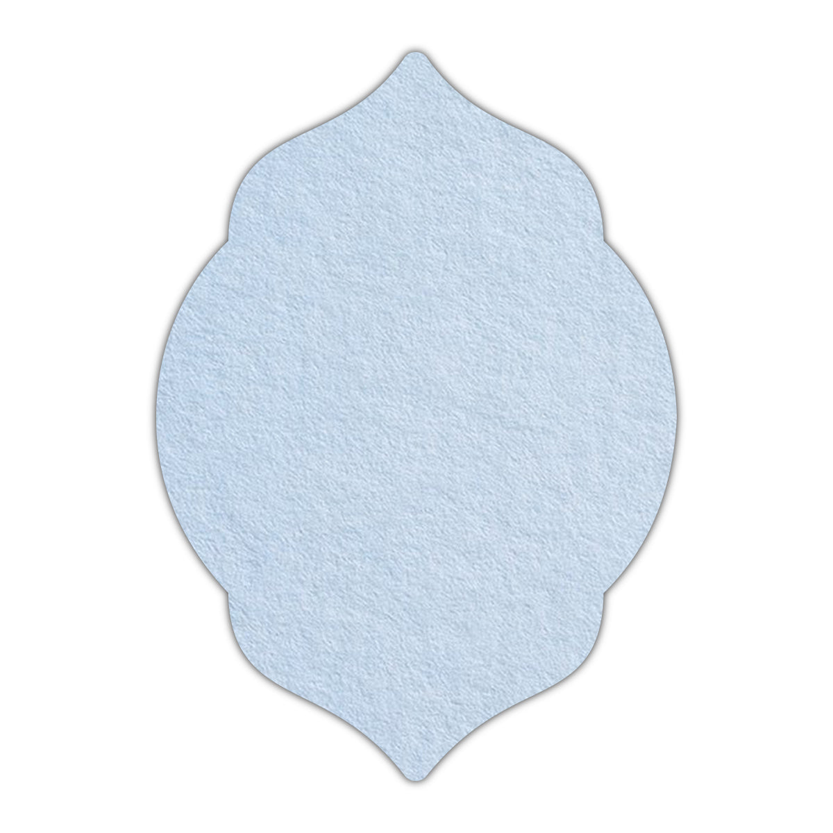 CMYK Print on Light Sky Blue Cardstock | Shape P5 | 6" x 9"