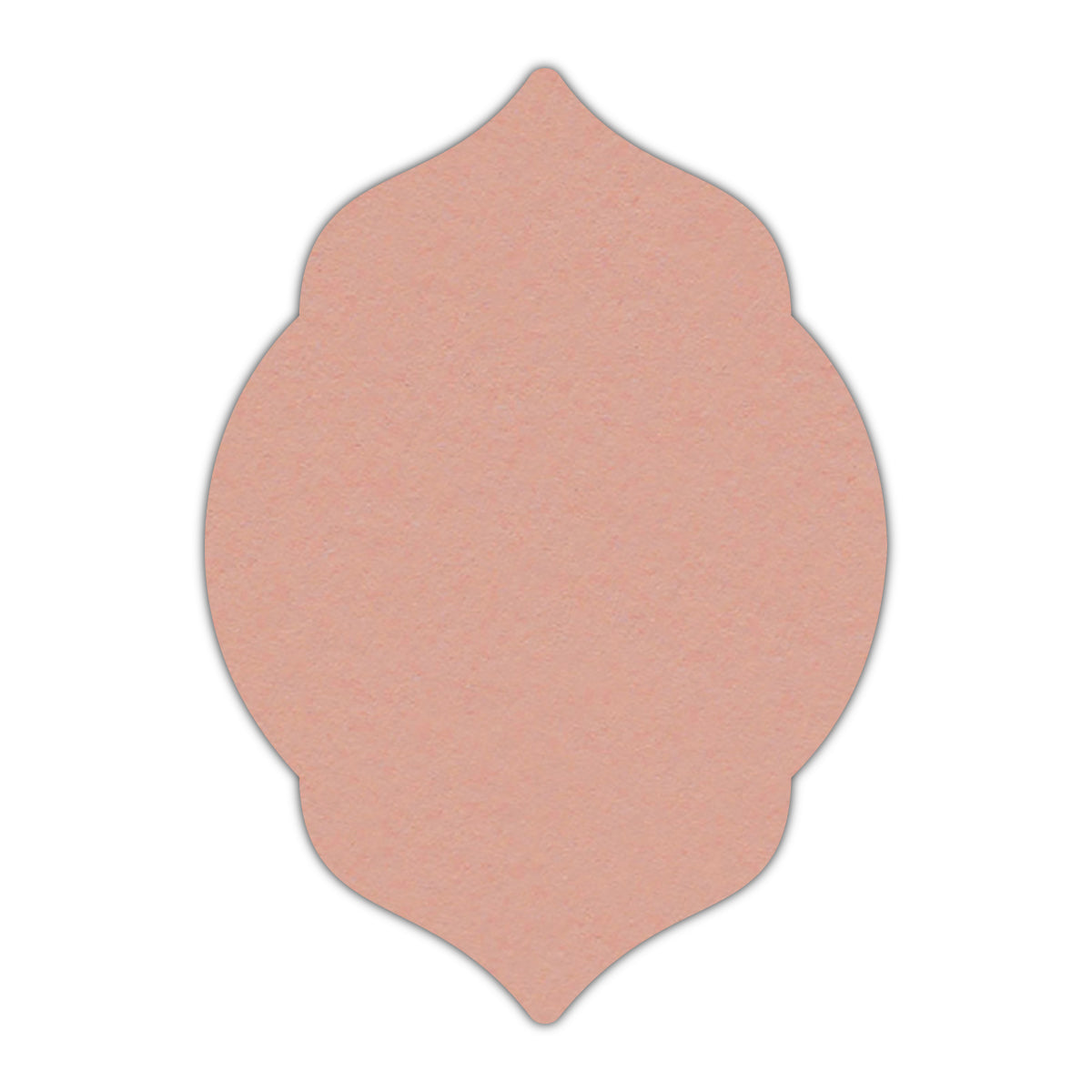 CMYK Print on Old Rose Cardstock | Shape P5 | 6" x 9"