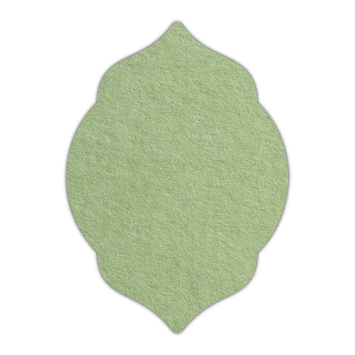 CMYK Print on Olive Green Cardstock | Shape P5 | 5.5" x 8.5"